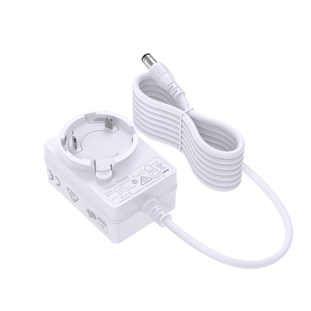12V 1A 12w Interchangeable Plug Power Adapter